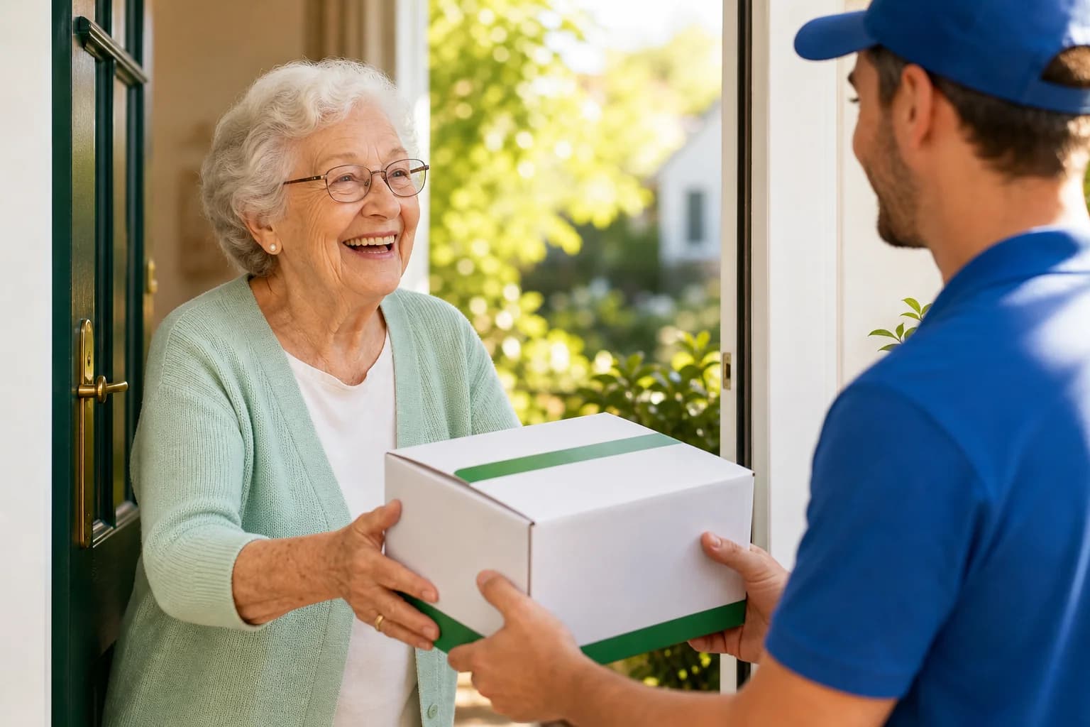 Pflegebox kostenlos nach Hause erhalten